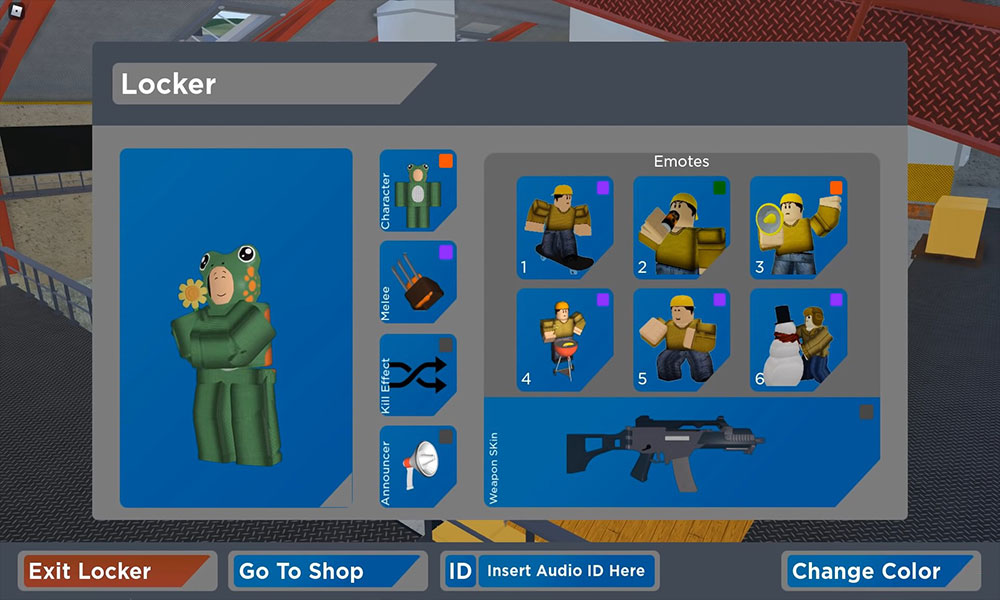 How To Get The Froggy Skin In Arsenal Roblox - get droid tips change roblox skin color How To Get The Froggy Skin In Arsenal Roblox - change roblox skin color