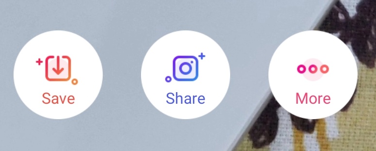 Share Instagram Story with disappearing text 