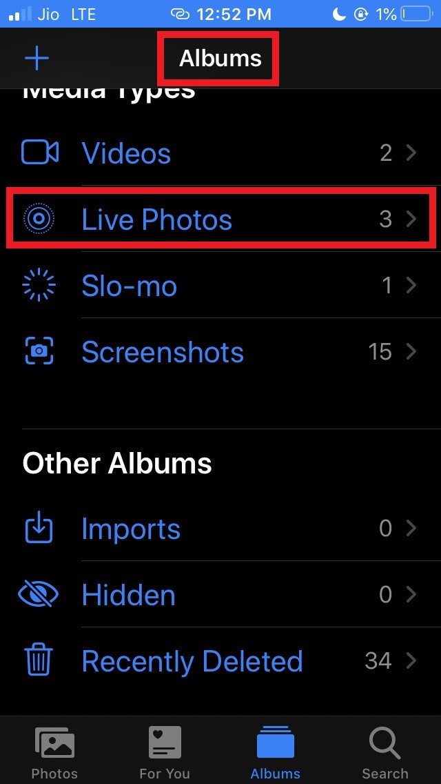 Fix FaceTime Live Photos Not Working on an iPhone