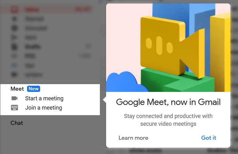 How to Hide Google Meet Buttons from Gmail