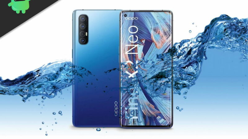 Is Oppo Find X2 Neo Waterproof device?