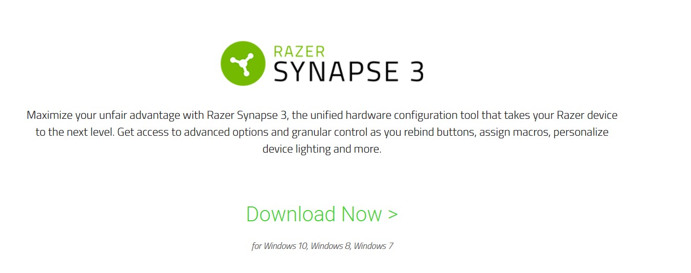 razer synapse app