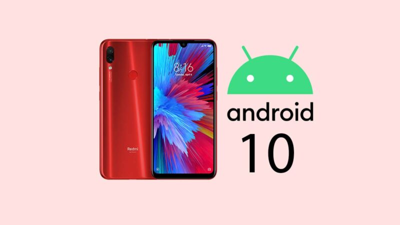 redmi note 7 android 10