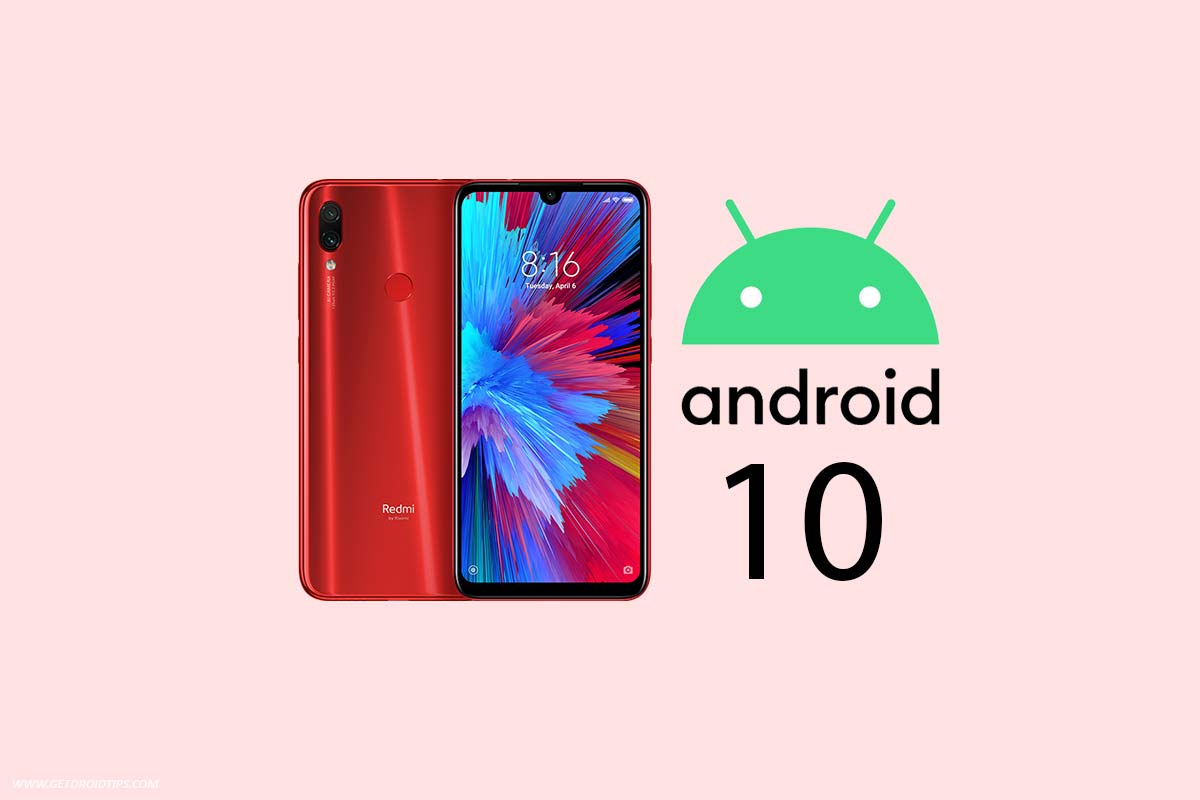 redmi note 7 android 10