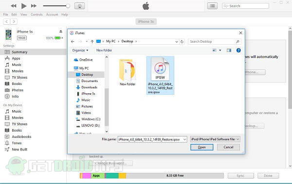 open ipsw file open ipsw file