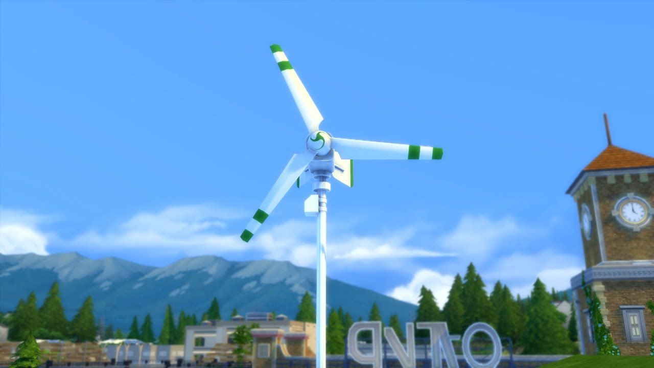 How to Build Wind Turbines in Sims 4 Eco Lifestyle