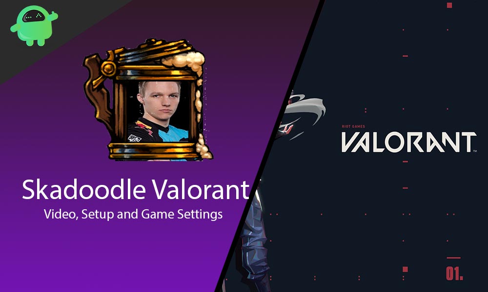 Skadoodle Valorant Game Settings, Keynindings, Crosshairs and Setup
