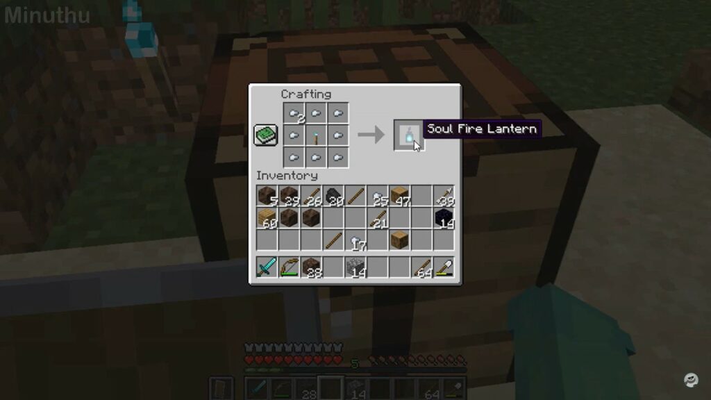 How to Craft a Soul Lantern in Minecraft