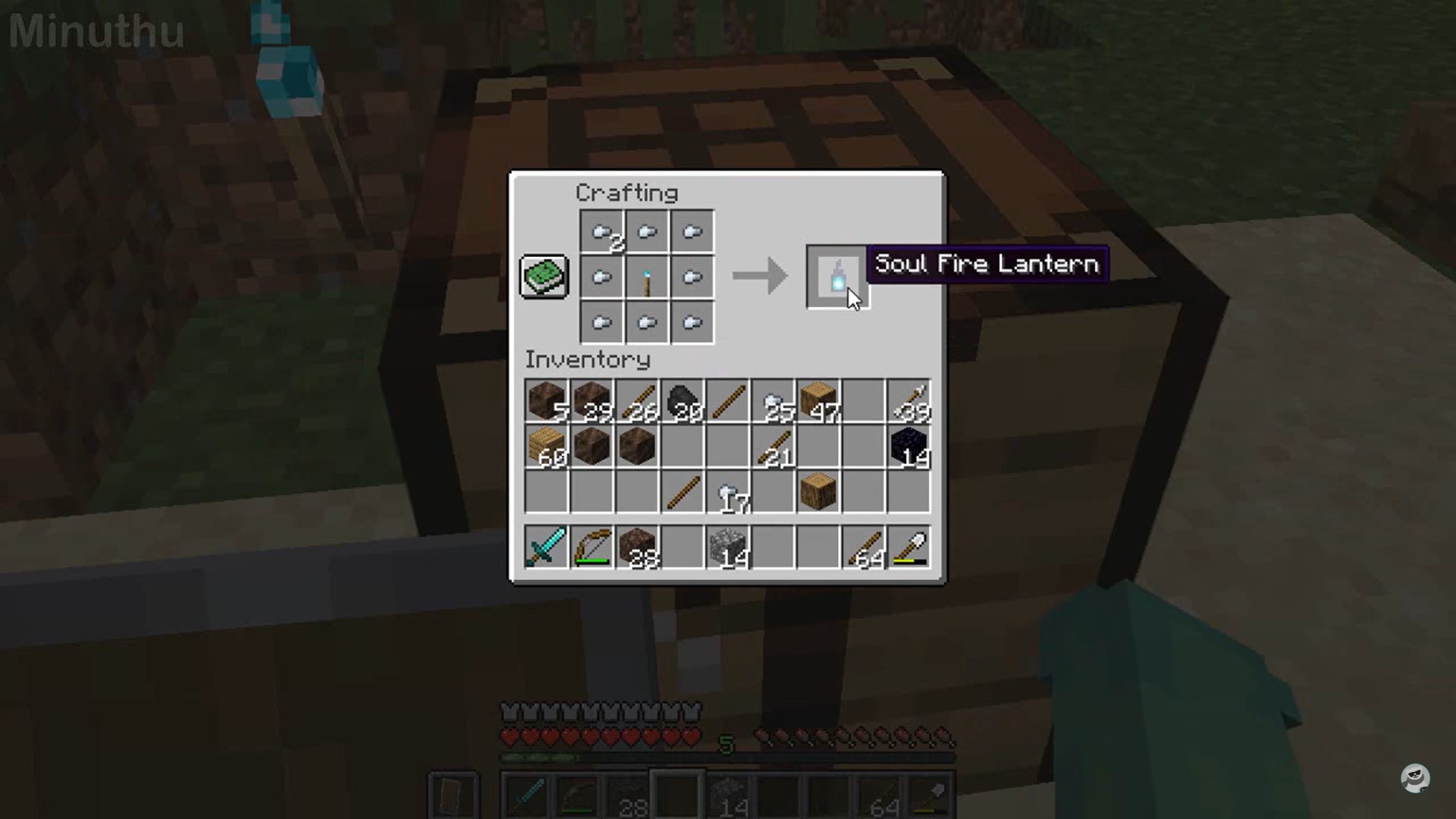 How to Craft a Soul Lantern in Minecraft