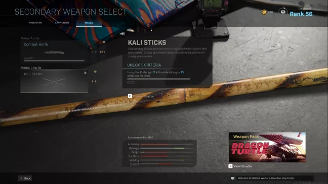 How to Get Kali Sticks in Call of Duty: Modern Warfare