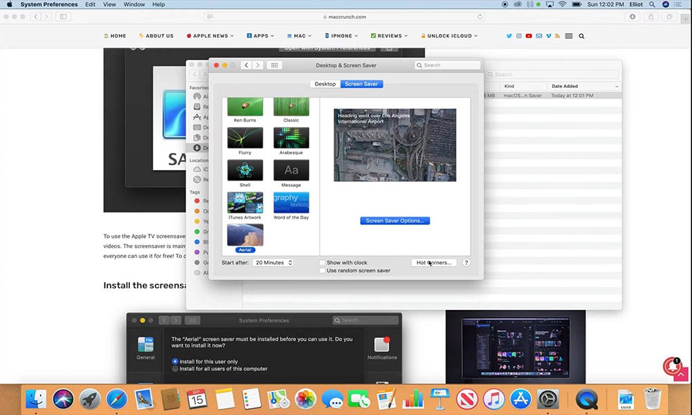 How to Get AppleTV Screensavers on macOS