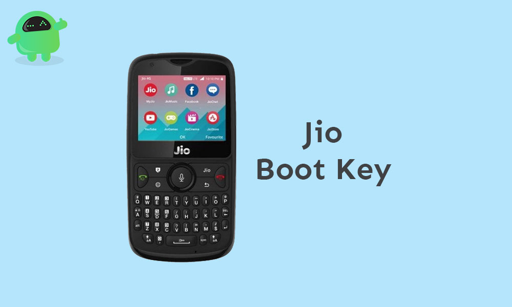 All Jio Working Boot Key To Flash The Phones