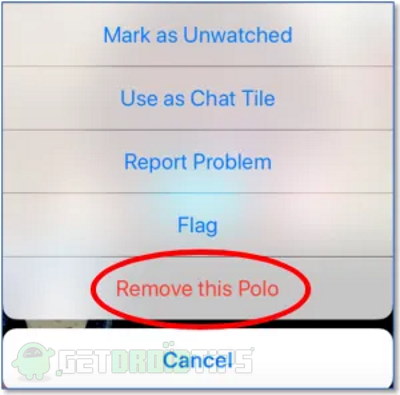 How to Delete a Marco Polo Video