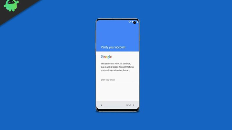 How to Bypass Factory Reset Protection (FRP) on Samsung Galaxy S10 or S10 Plus