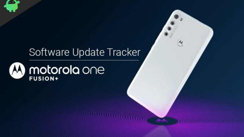 Motorola One Fusion Plus Software Update