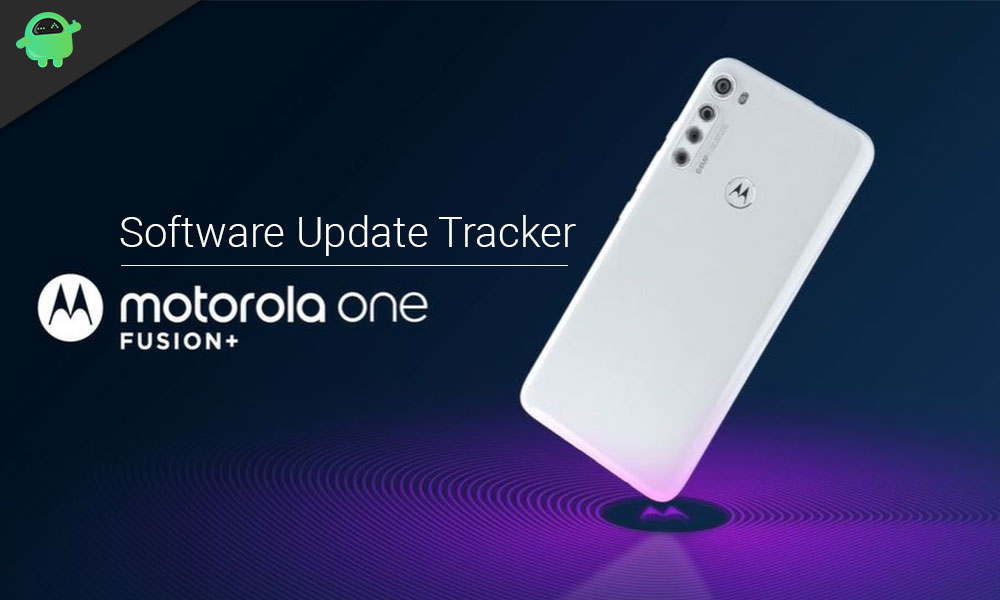 Motorola One Fusion Plus Software Update