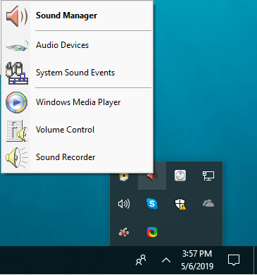 Realtek HD Audio Manager Icon