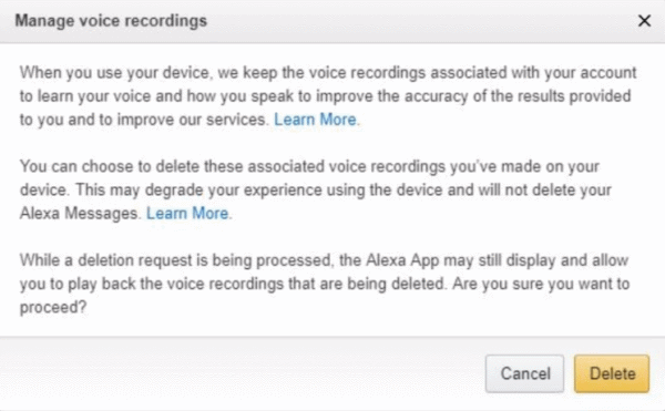 How to Remove All Amazon Alexa Voice Recordings?