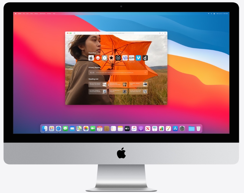 Safari Update - macOS Big Sur