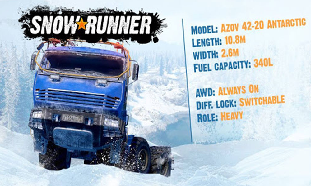 Top 5 SnowRunner Biggest Trucks in 2020