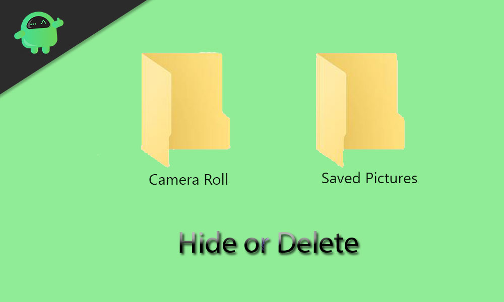 Windows 10: How to Hide or Delete the Camera Roll and Saved Pictures Folders