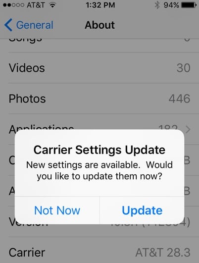 carrier-setting-update