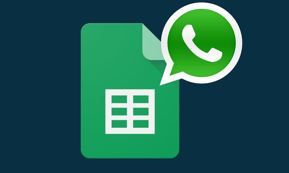 google sheets whatsapp integration