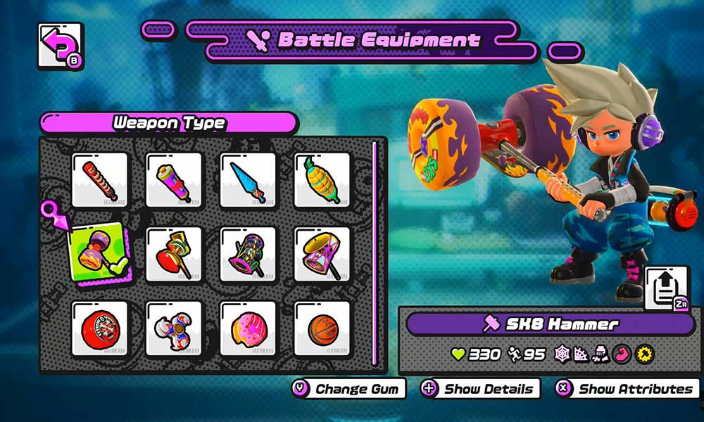 Ninjala All Weapons List: Sushi Axe, Shinobi Spinner, Iron Noise and More