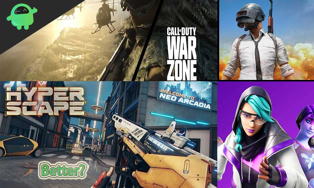 Is Hyper Scape better than PUBG, Fortnite or Call of Duty: Warzone?