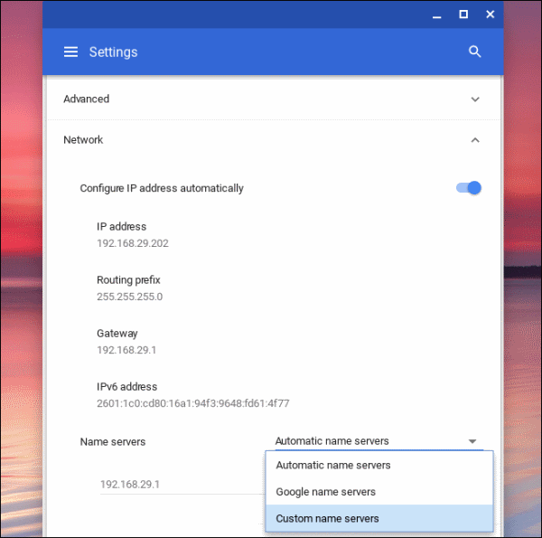 How to Resolve DHCP Lookup issue in Chromebook