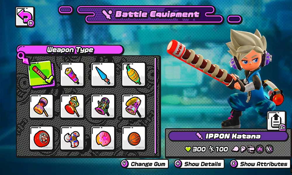 Ninjala All Weapons List: Sushi Axe, Shinobi Spinner, Iron Noise and More