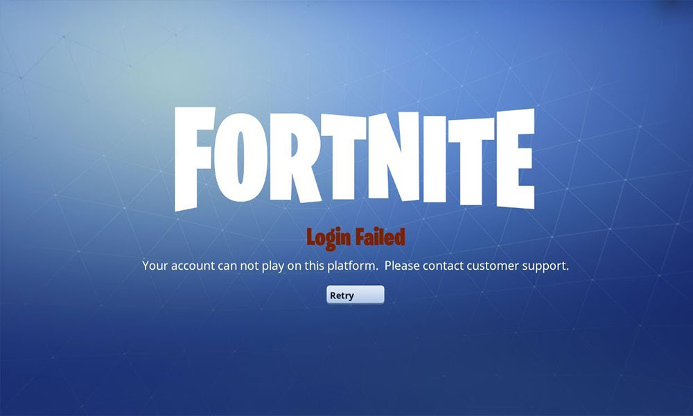 How To Fix Login Failed On Fortnite PC