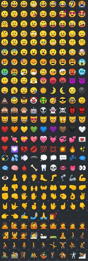 old emojis