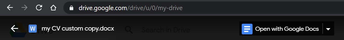 How To Convert DOCX To GDOC File Format In Google Docs