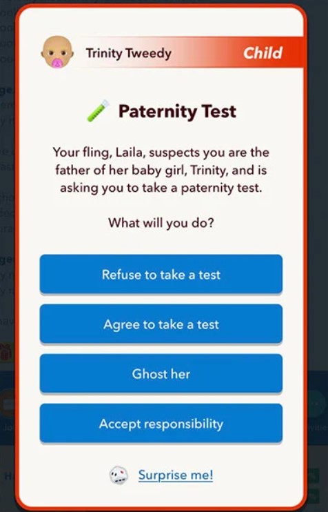 paternity test