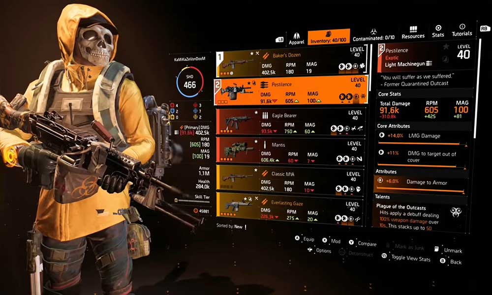 Division 2 Operation Iron Horse Raid Builds Guide