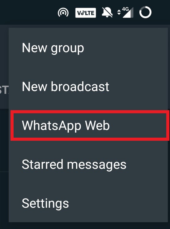 WhatsApp Web Not Working relogin method