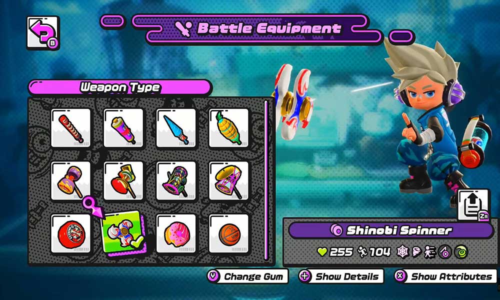 Ninjala All Weapons List: Sushi Axe, Shinobi Spinner, Iron Noise and More