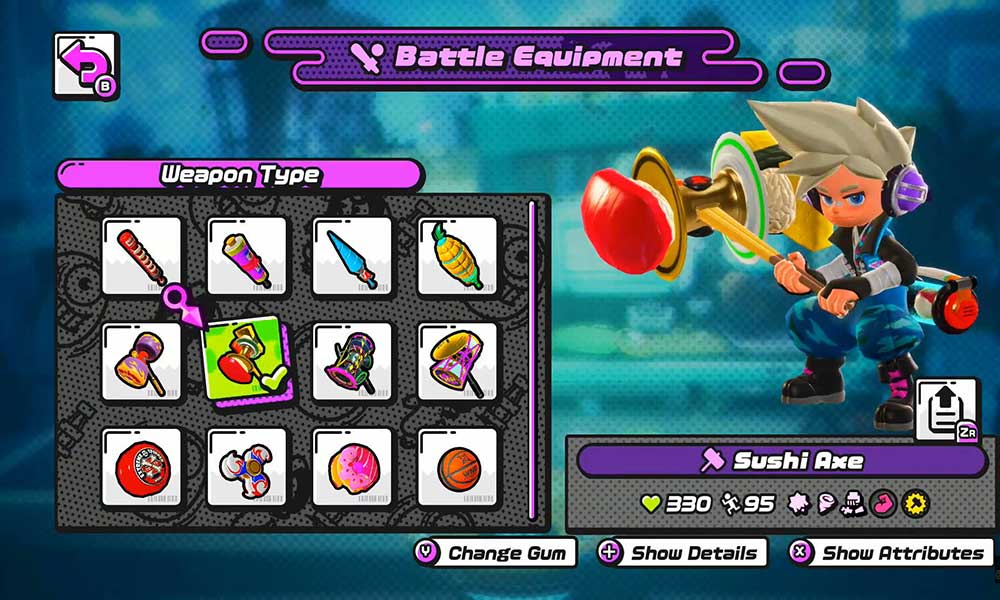 Ninjala All Weapons List: Sushi Axe, Shinobi Spinner, Iron Noise and More