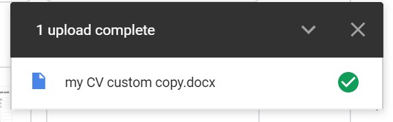 How To Convert DOCX To GDOC File Format In Google Docs