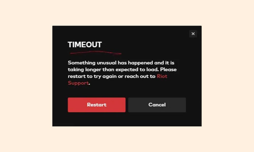 Is There a Fix for Valorant Timeout Error: Something Unusual happened