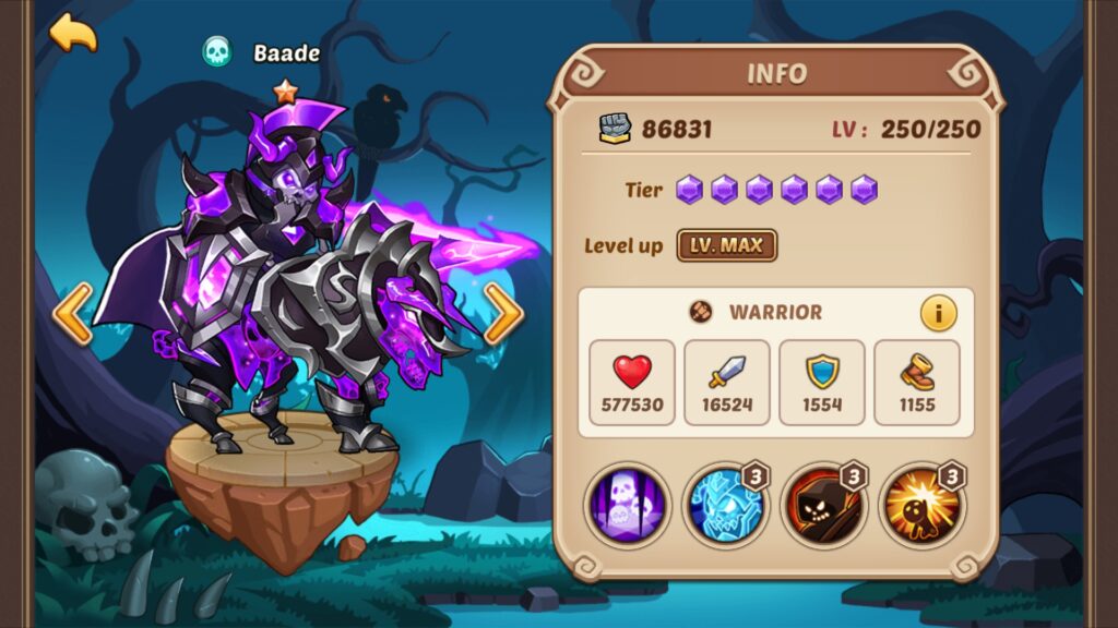 Baade (F Tier) - Best Idle Heroes August 2020 Tier List