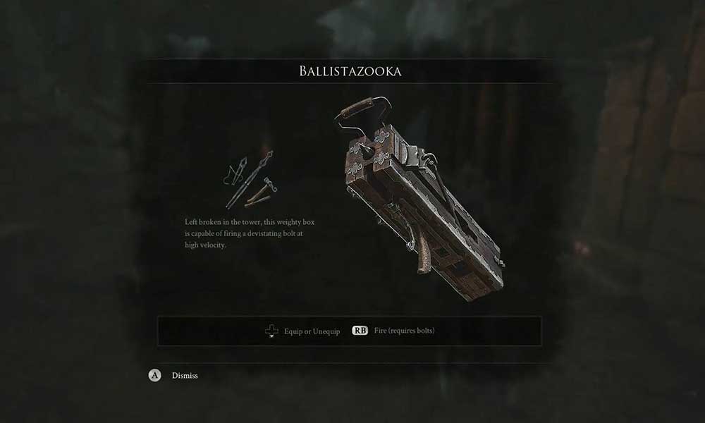 Where To Find The Tools For The Ballistazooka In Mortal Shell