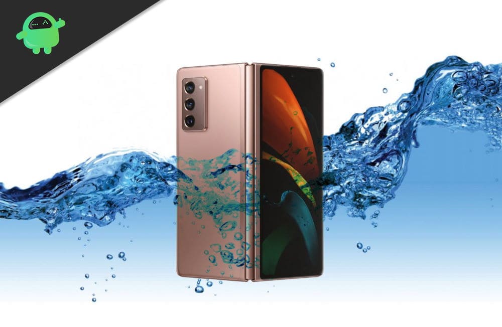 Can Samsung Galaxy Z Fold 2 Survive in Water for Long - Waterproof test