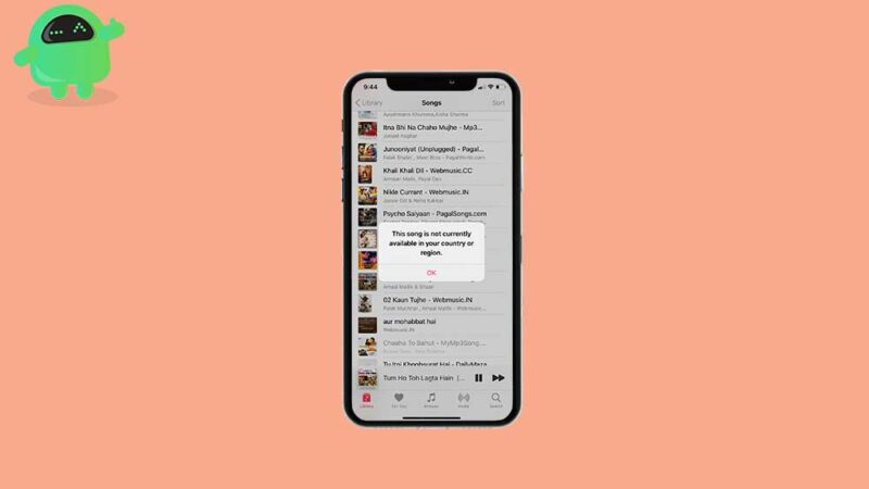 Fix: Apple Music's This Song Is Not Available in Your Region Error