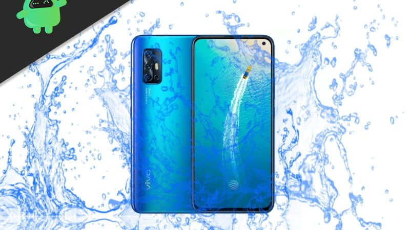 Is vivo V19 Neo a Waterproof Smartphone - waterproof test