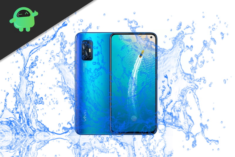 Is vivo V19 Neo a Waterproof Smartphone - waterproof test