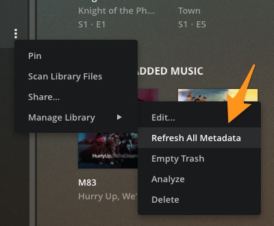 Refresh-Metadata-plex-library