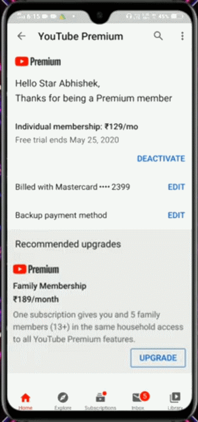 Can We Pause or Stop YouTube Music Premium Membership?