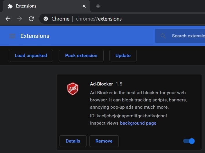 ad blocker plex library